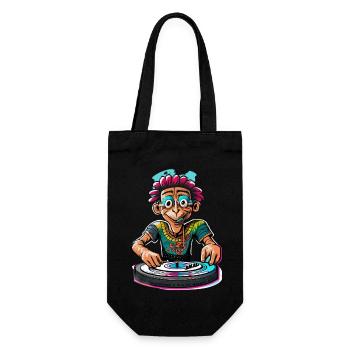 IMG 1622 - Geschenkbeutel für Flaschen - Schwarz - Vorne