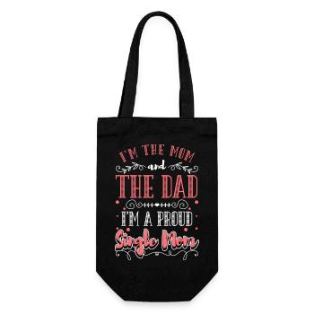 Parent, Enfant, Seul, Amour - Sac à bouteille - noir - Devant
