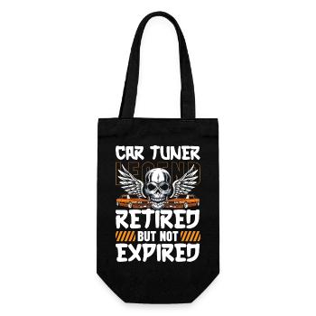 Car Mechanic Mechanic Automotive - Gift Bag for Bottles - black - Front
