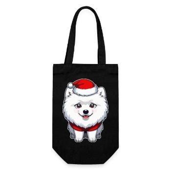 Chien Noël - Sac à bouteille - noir - Devant