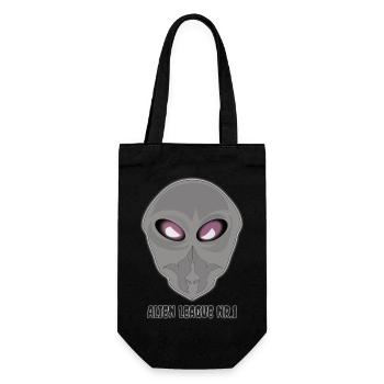 Alien Leaque Nr.1 - Geschenkbeutel für Flaschen - Schwarz - Vorne