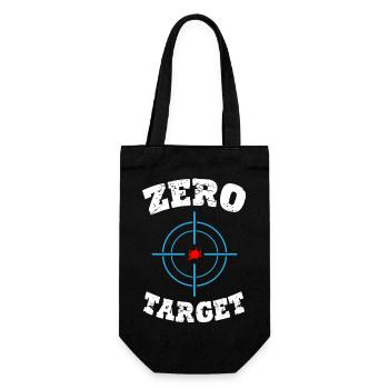 Zero Shoot - Sniper - Gift Bag for Bottles - black - Front