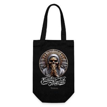 La Santa Muerte - Sac à bouteille - noir - Devant