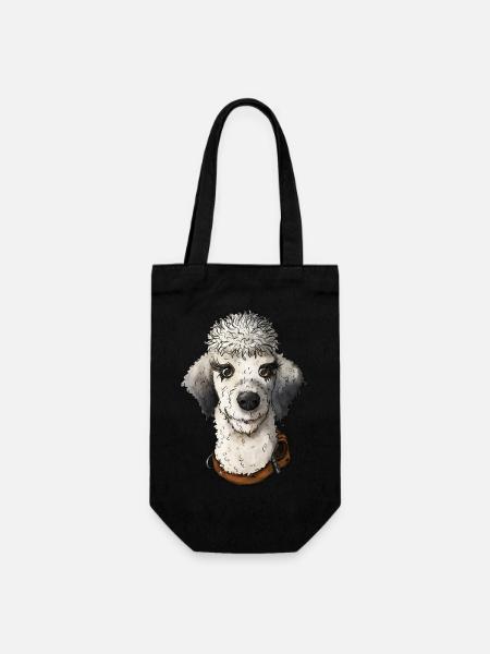 Ida - Gift Bag for Bottles - black