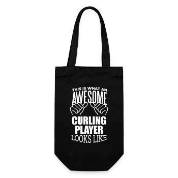 curling - Sac à bouteille - noir - Devant