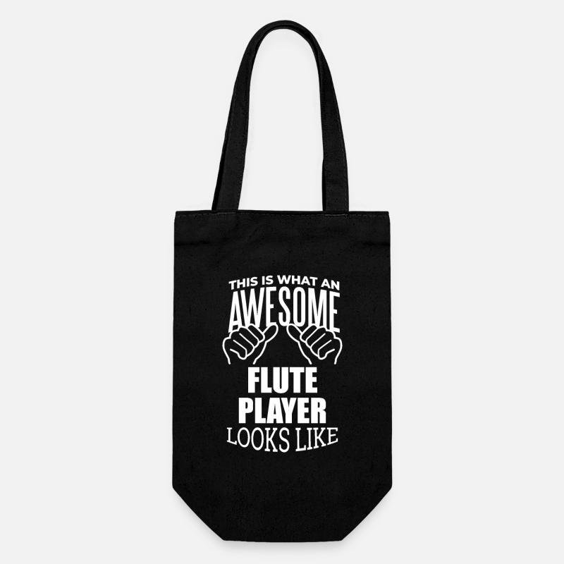 flûte - Sac à bouteille - noir