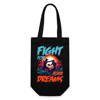 Épreuve de boxe épique : combattez pour vos rêves ! - Sac à bouteille - noir - Devant