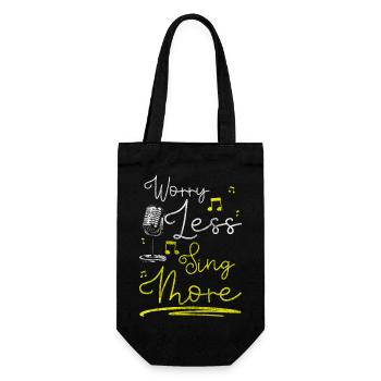 Musiciens de rue, Arts, Divertissement, Comédie musicale - Sac à bouteille - noir - Devant