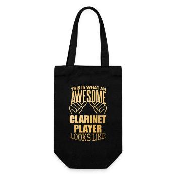 clarinette - Sac à bouteille - noir - Devant