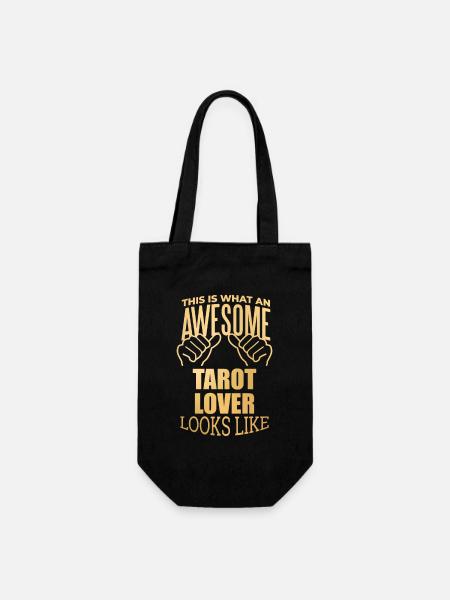 Tarot Tarot Tarot - Geschenkbeutel für Flaschen - Schwarz