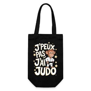 J' peux pas j'ai judo - Sac à bouteille - noir - Devant
