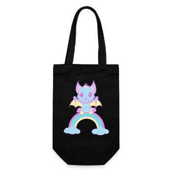 Bébé Chauve-souris Chauve-souris Enfant Enfants - Sac à bouteille - noir - Devant