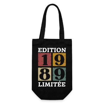 Edition limitée 1989 né e en 1989 - Sac à bouteille - noir - Devant