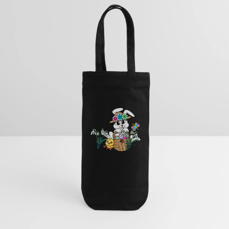 Easter Easter Bunny Easter Eggs Kids Easter Eggs Gift Bag for Bottles