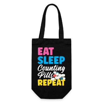Pharmacist Pharmaceutical Technical - Gift Bag for Bottles - black - Front