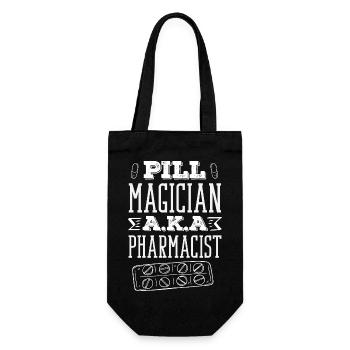Pharmacist Pharmaceutical Technical - Gift Bag for Bottles - black - Front