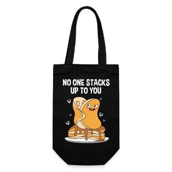 pancake - Gift Bag for Bottles - black - Front
