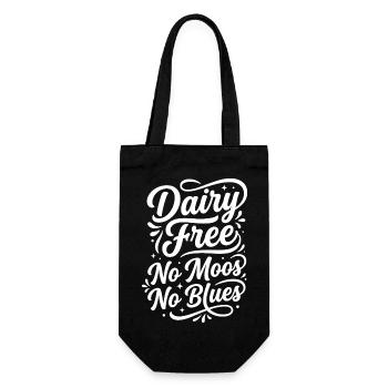 Gluten Free Moss Blues Humor Saying - Gift Bag for Bottles - black - Front