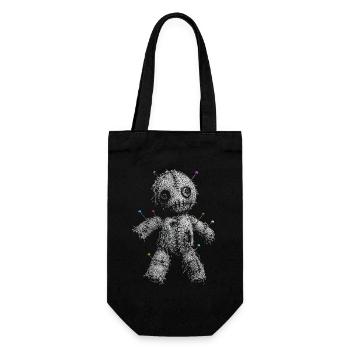 Voodoo Doll - Gift Bag for Bottles - black - Front
