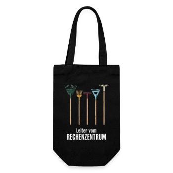 Programmierer Stundenlohn - Geschenkbeutel für Flaschen - Schwarz - Vorne