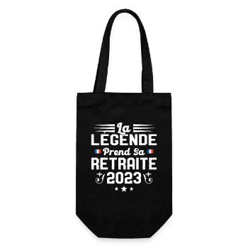 La Légende Prend Sa Retraite 2023 - Sac à bouteille - noir - Devant