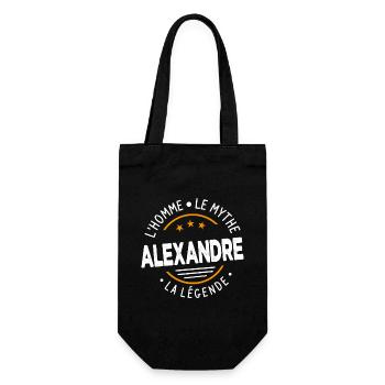 Alexandre L'Homme Le Mythe La Légende Cadeau - Sac à bouteille - noir - Devant