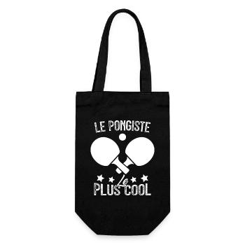 Le Pongiste Le Plus Cool Padel Tennis De Table - Sac à bouteille - noir - Devant