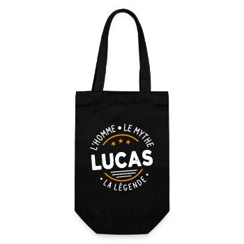 Lucas L'Homme Le Mythe La Légende - Sac à bouteille - noir - Devant