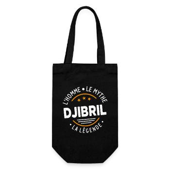 Djibril L'Homme Le Mythe La Légende - Sac à bouteille - noir - Devant