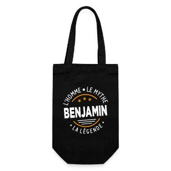 Benjamin L'Homme Le Mythe La Légende - Sac à bouteille - noir - Devant