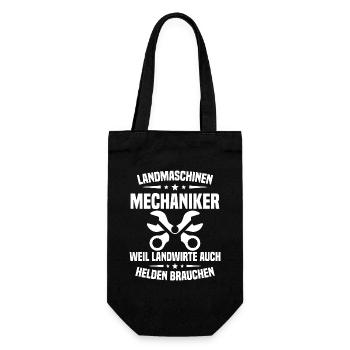 Mécanicien en machines agricoles Tracteur - Sac à bouteille - noir - Devant