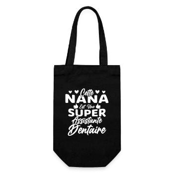 Cette Nana Est Une Super Assistante Dentaire - Sac à bouteille - noir - Devant
