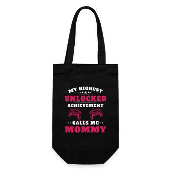 Mon plus haut accomplissement m'appelle mamie - Sac à bouteille - noir - Devant