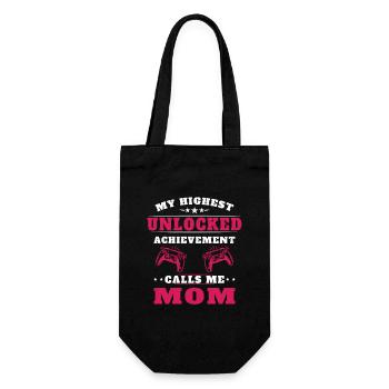 Mon plus haut accomplissement m'appelle maman - Sac à bouteille - noir - Devant
