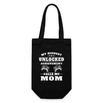 Mon plus haut accomplissement m'appelle maman - Sac à bouteille - noir - Devant