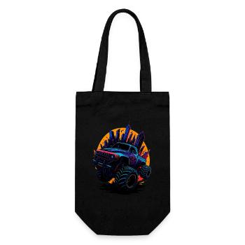 Monster truck - Sac à bouteille - noir - Devant