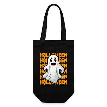 Design d’Halloween effrayant pour la prochaine fête - Sac à bouteille - noir - Devant