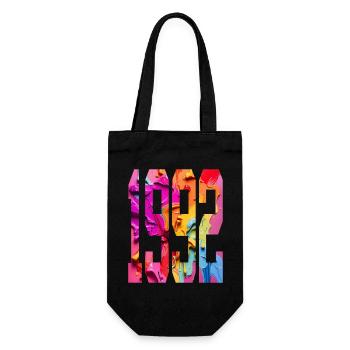 BUNT 34TH BIRTHDAY 1992 - Gift Bag for Bottles - black - Front