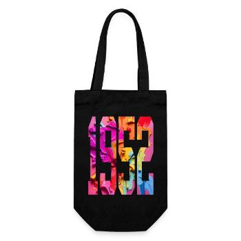 BUNT 74TH BIRTHDAY 1952 - Gift Bag for Bottles - black - Front