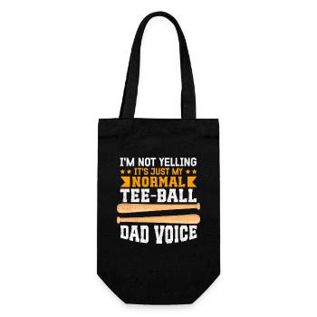 Boule de thé papa boule de thé T-Ball Teeball cadeau - Sac à bouteille - noir - Devant