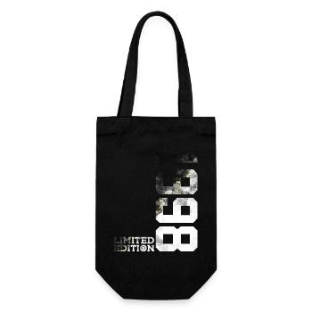 28. GEBURTSTAG LIMITED EDITION 1998 - Geschenkbeutel für Flaschen - Schwarz - Vorne