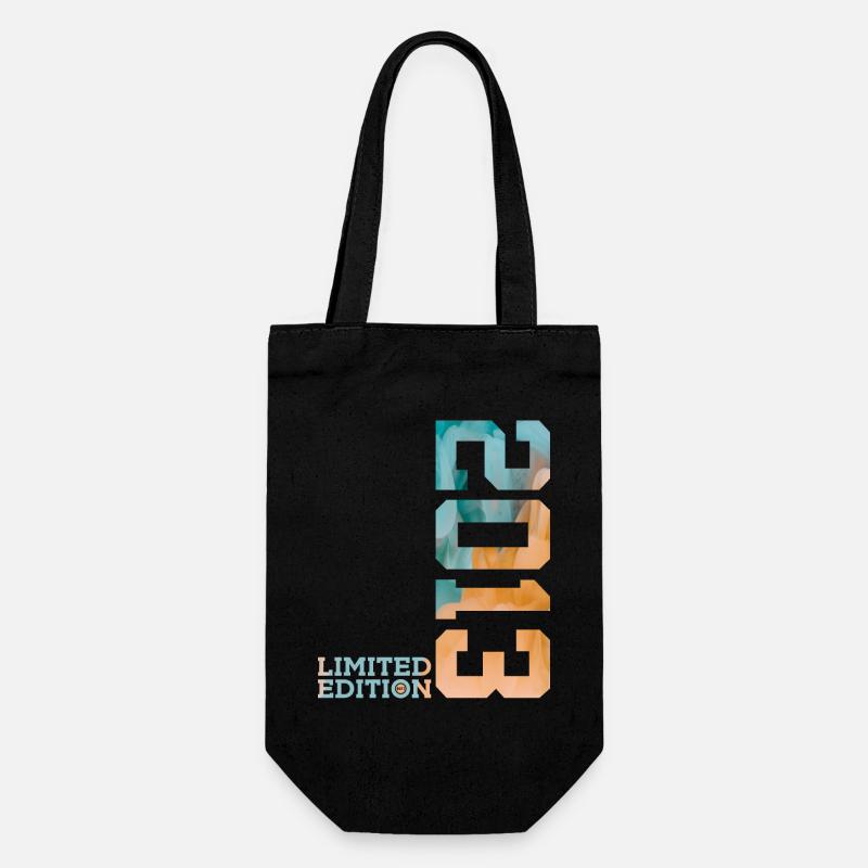 13. GEBURTSTAG LIMITED EDITION 2013 - Geschenkbeutel für Flaschen - Schwarz