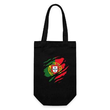 DRAPEAU PORTUGAIS PORTUGUESA DRAPEAU PORTUGAL - Sac à bouteille - noir - Devant