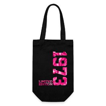 53. GEBURTSTAG PINK LIMITED EDITION 1973 - Geschenkbeutel für Flaschen - Schwarz - Vorne
