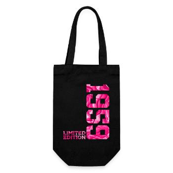 67. GEBURTSTAG PINK LIMITED EDITION 1959 - Geschenkbeutel für Flaschen - Schwarz - Vorne