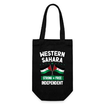 Sahara occidental - Sac à bouteille - noir - Devant