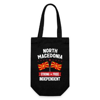 Macédoine du Nord - Sac à bouteille - noir - Devant