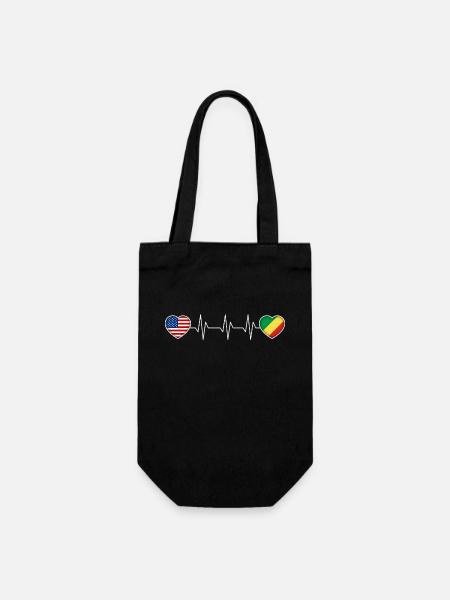 République du Congo - Sac à bouteille - noir