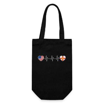 Guernsey - Gift Bag for Bottles - black - Front