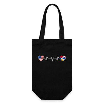 Bergkarabach - Geschenkbeutel für Flaschen - Schwarz - Vorne